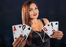 Spelthumbnail Live Blackjack — voorbeeldillustratie