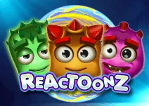Spelthumbnail Reactoonz — voorbeeldillustratie